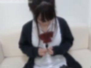 【個人撮影】ポニーテールの美少女JKが制服フェラ後に即ハメしちゃうウラヤマ円光
